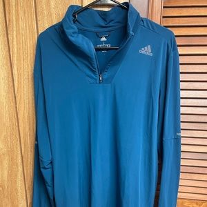 Adidas running quarter zip